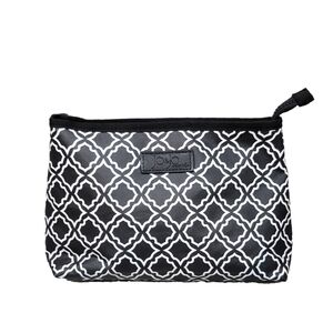 JO & JO Australia Geometric Lattice Patterened Cosmetic/Travel Bag